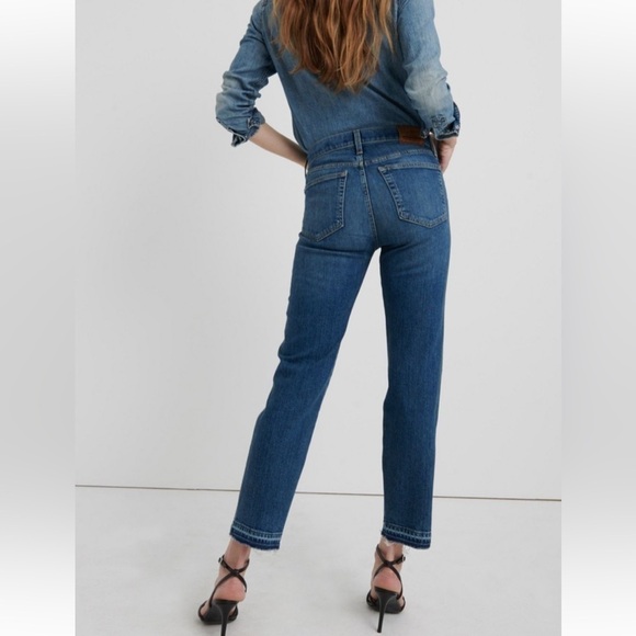 Lucky Brand Mid-Rise Authentic Straight Crop size 31, good used condition - Picture 2 of 10
